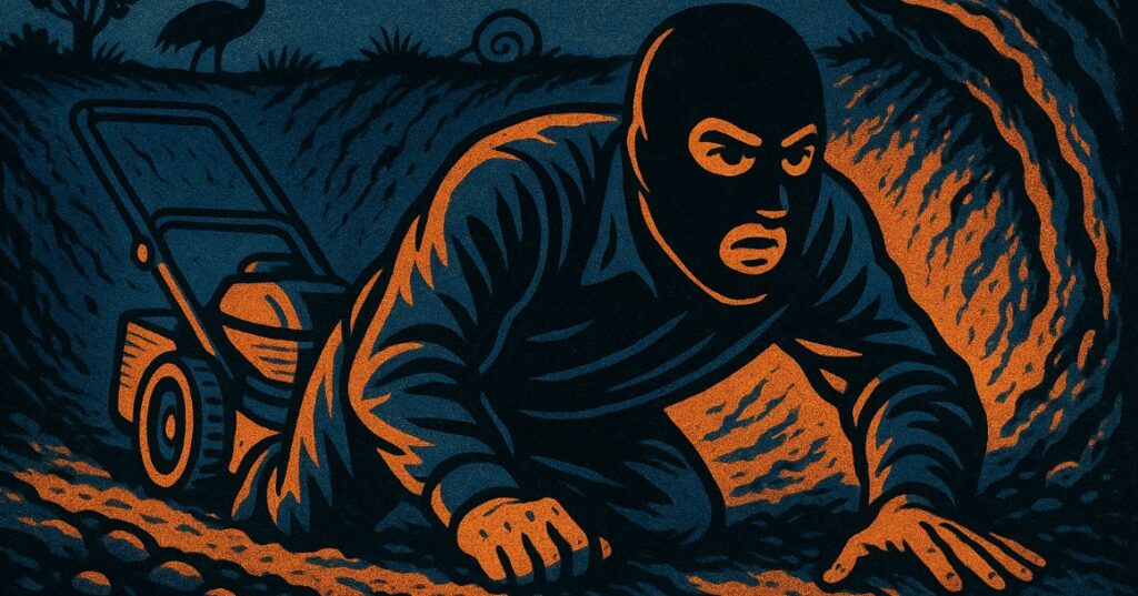 Тоннель под банком ограбление Центрального банка в Форталезе Бразилия, 2005 yradar.ru