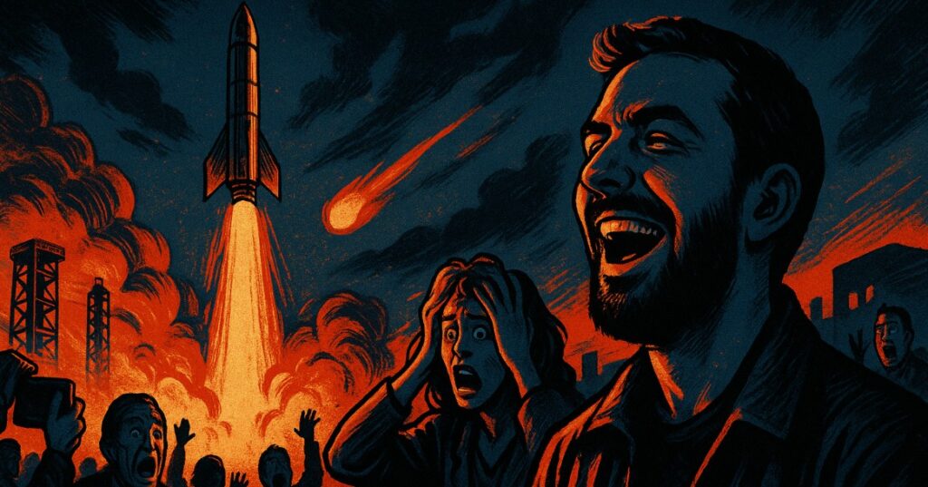 Зрелищный запуск SpaceX приняли за нашествие yradar.ru